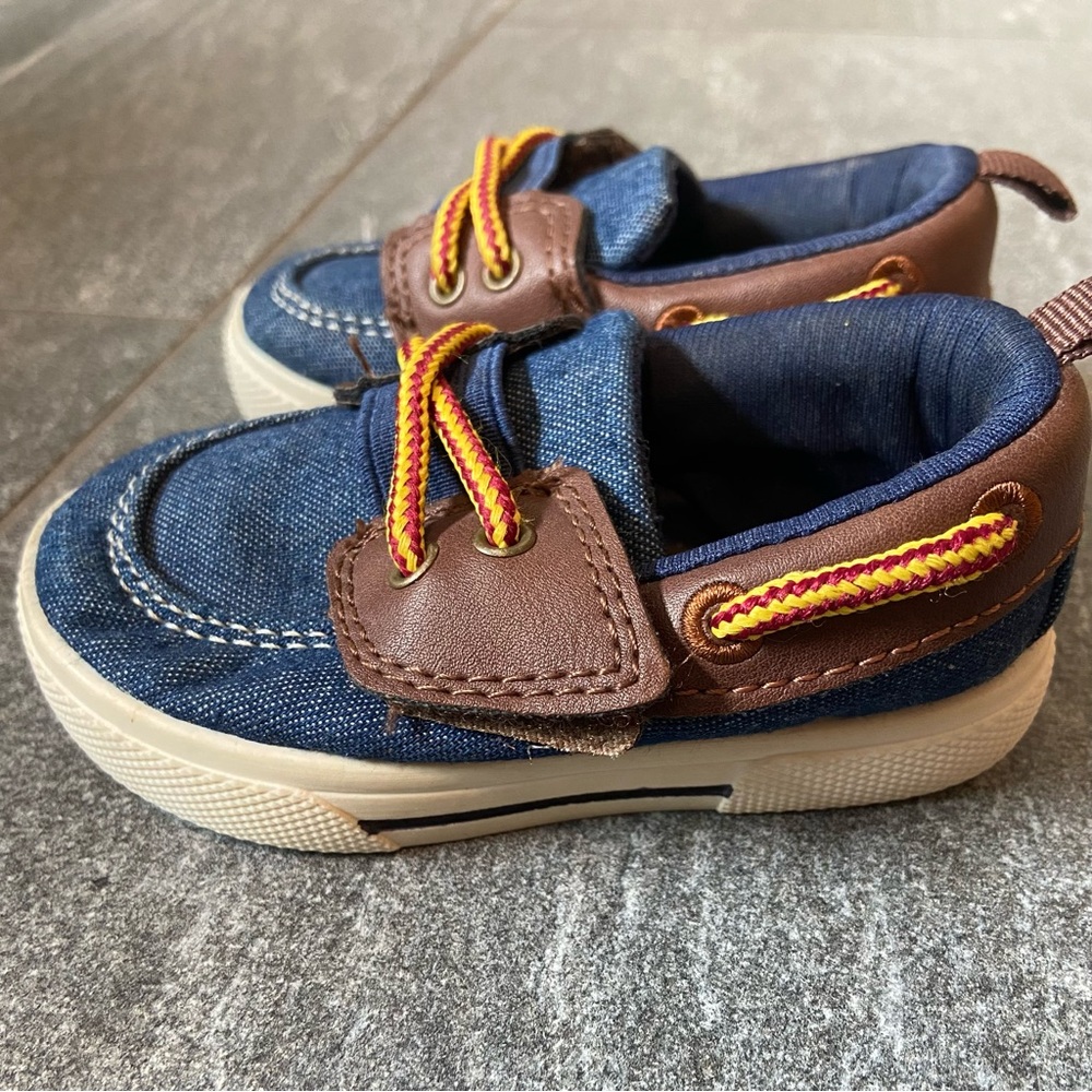 Carter's Navy Boat Shoe